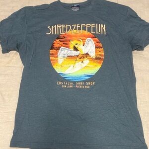 Costa Shred Zeppelin Surf Tee - Teal
